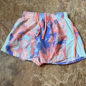 Girls Nike youth shorts.